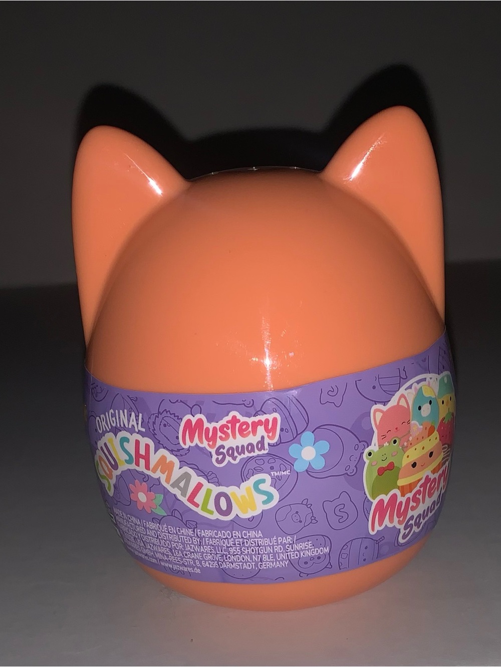 Squishmallows Mystery Squad Orange and Purple Collectible - Picture 2 of 4